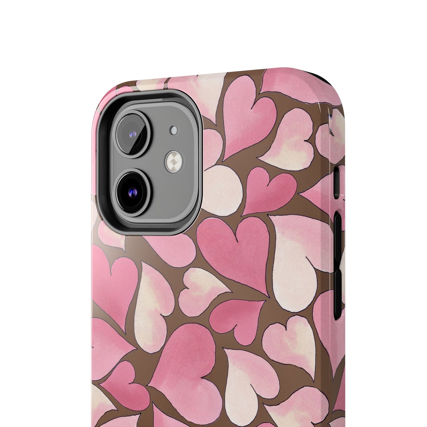 Hearts Chocolate Phone Case