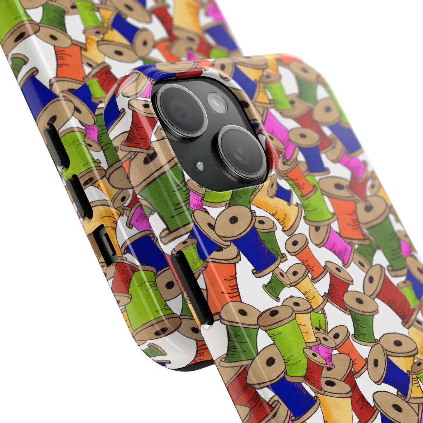 Spoolopoly White Phone Case