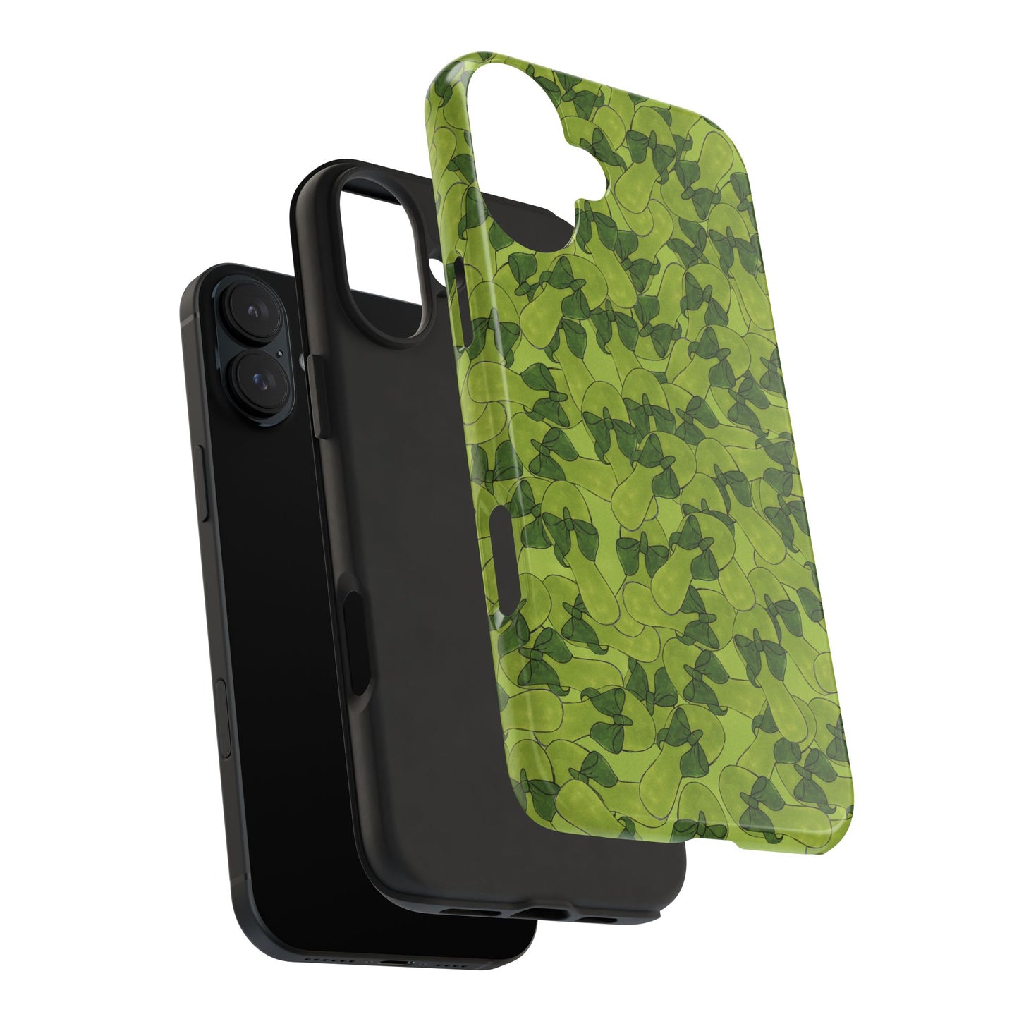 Green Flip Flops Phone Case