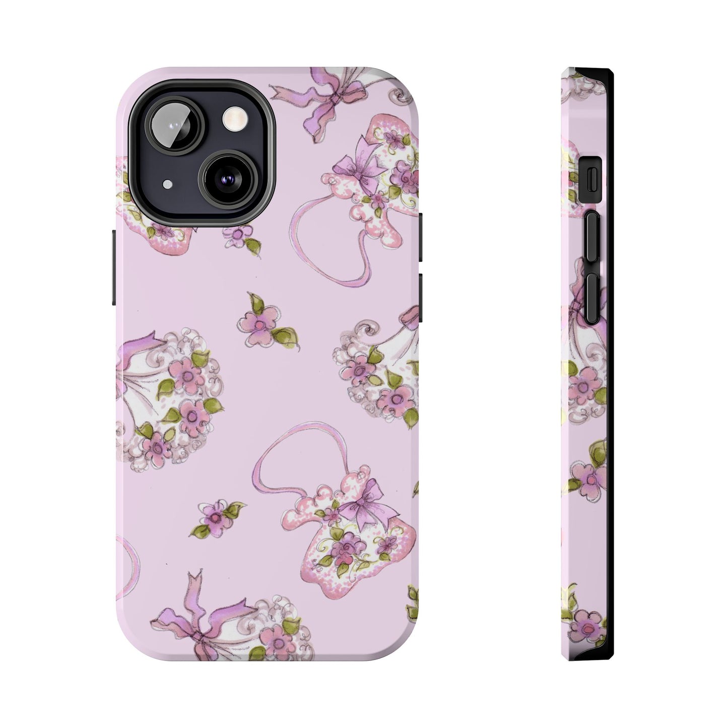 Flower Model Hand Bag Phone Case