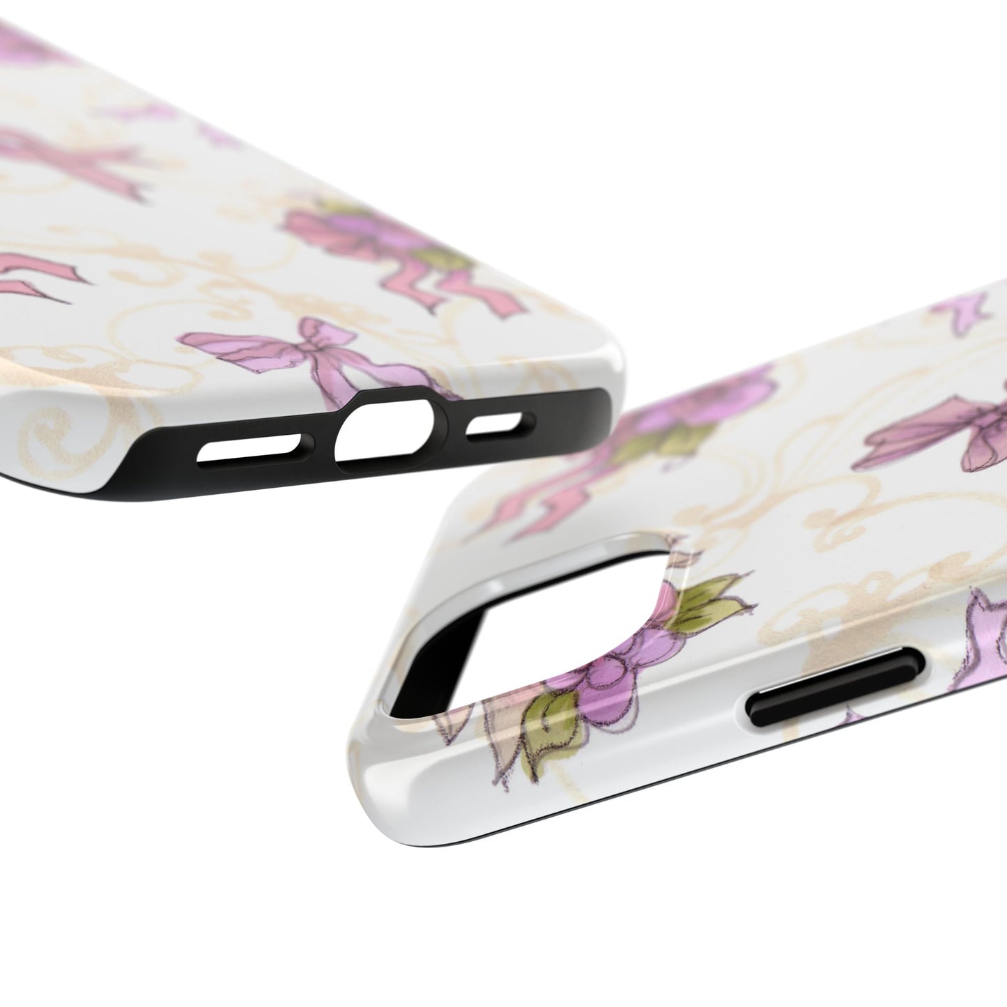 Flower Model Bow Flowers Phone Case