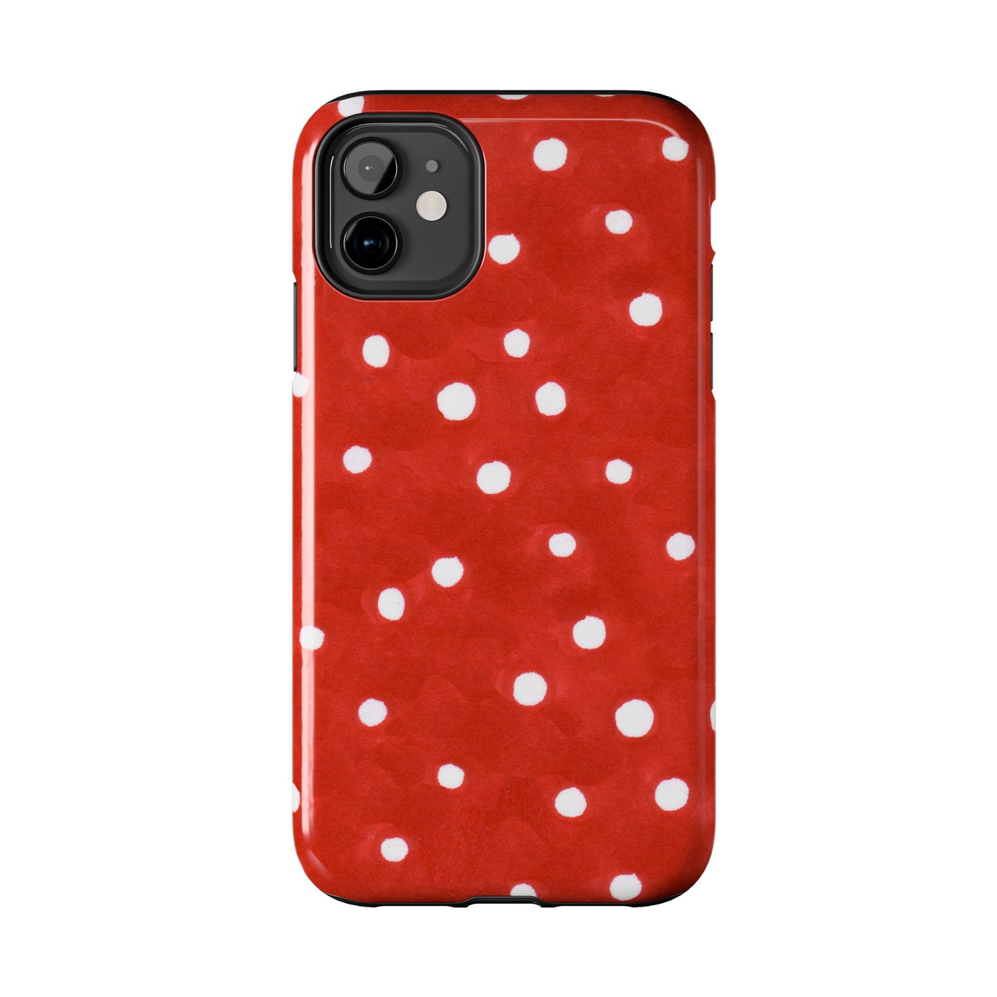 Dots Red Phone Case