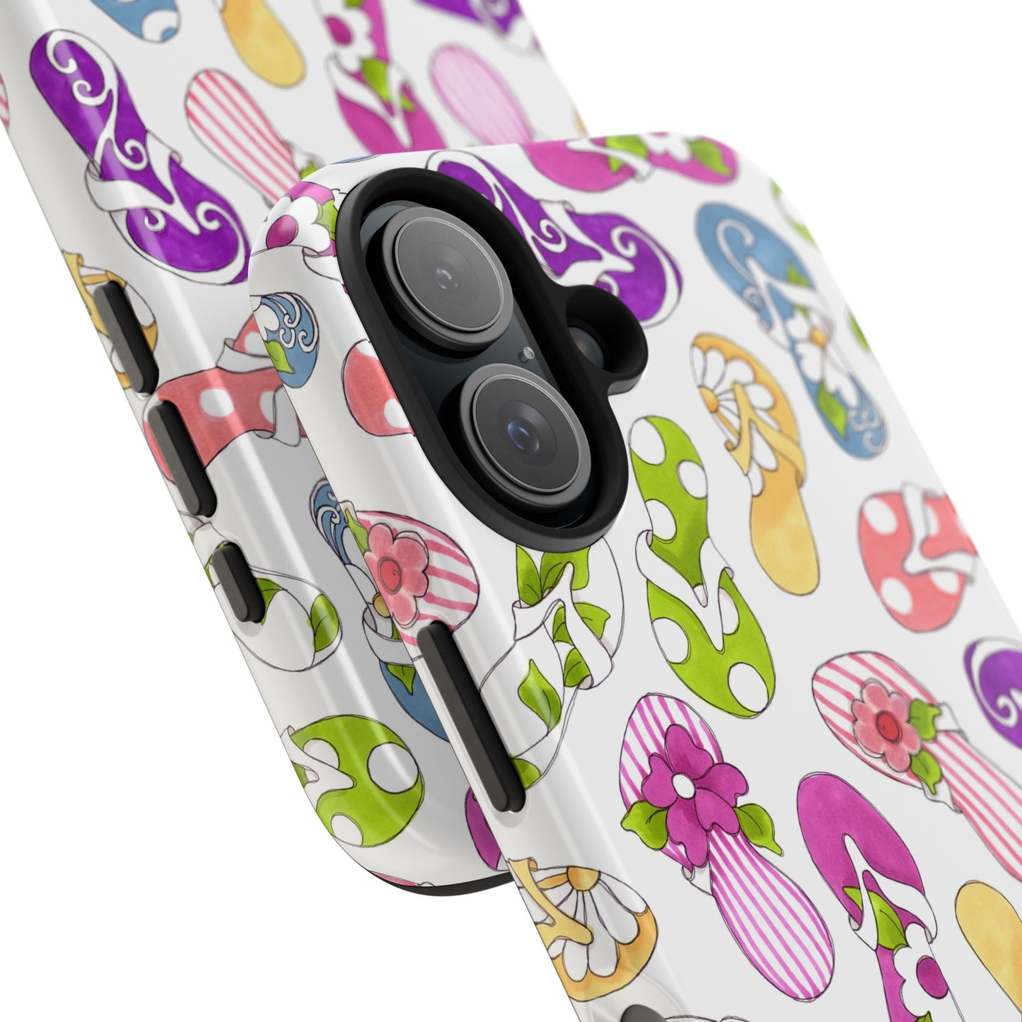 Flip Flops White Phone Case