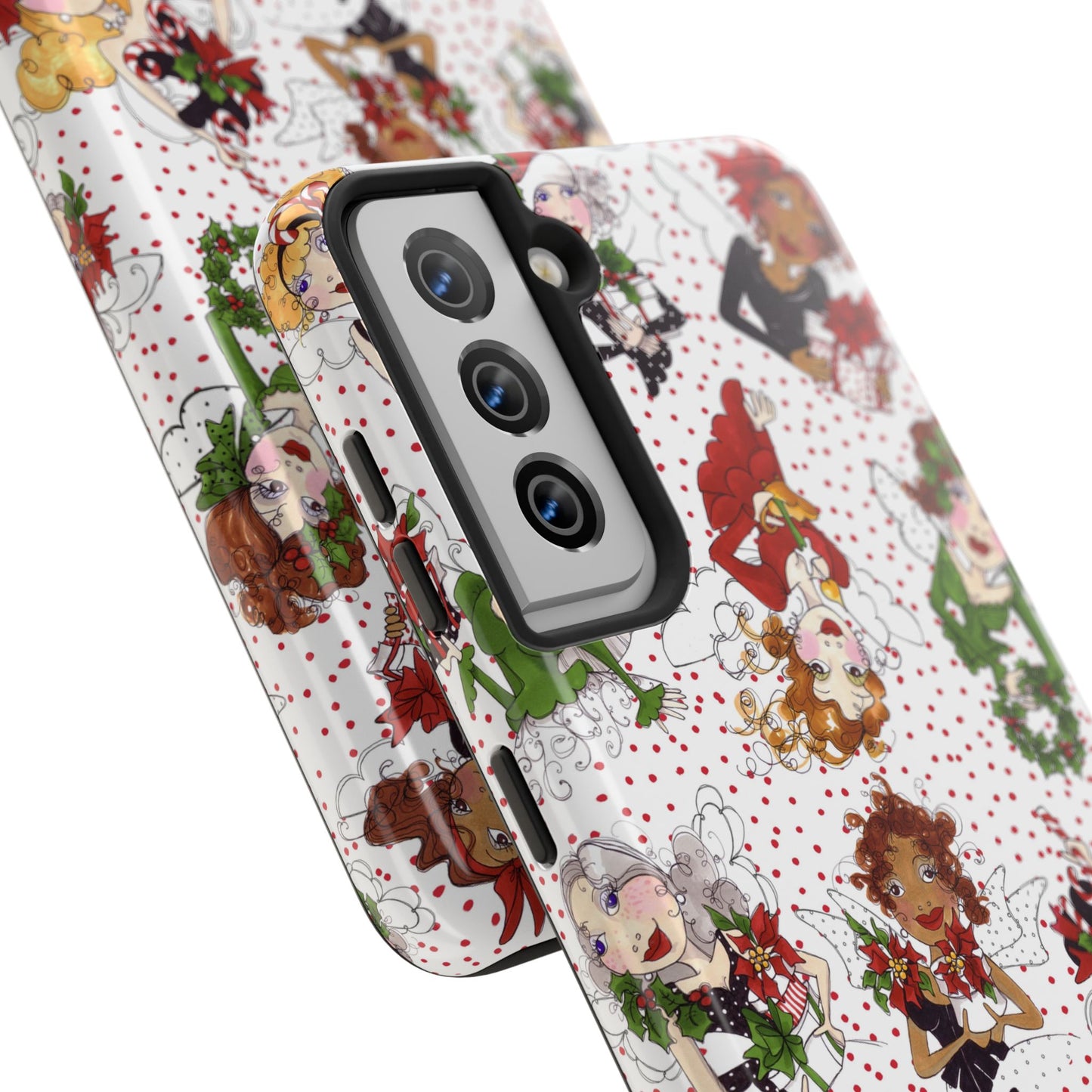 Fairy Toss White / Red Phone Case