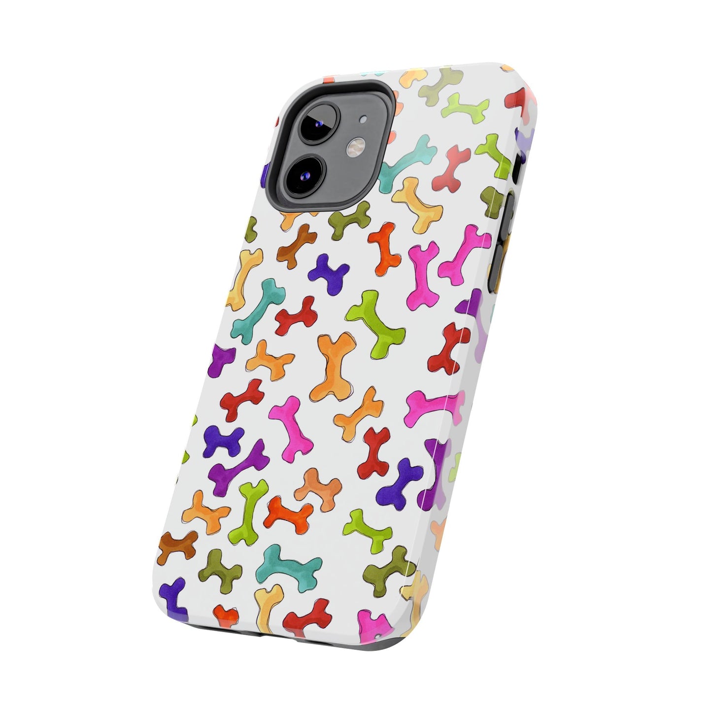 Happy Bones White Phone Case
