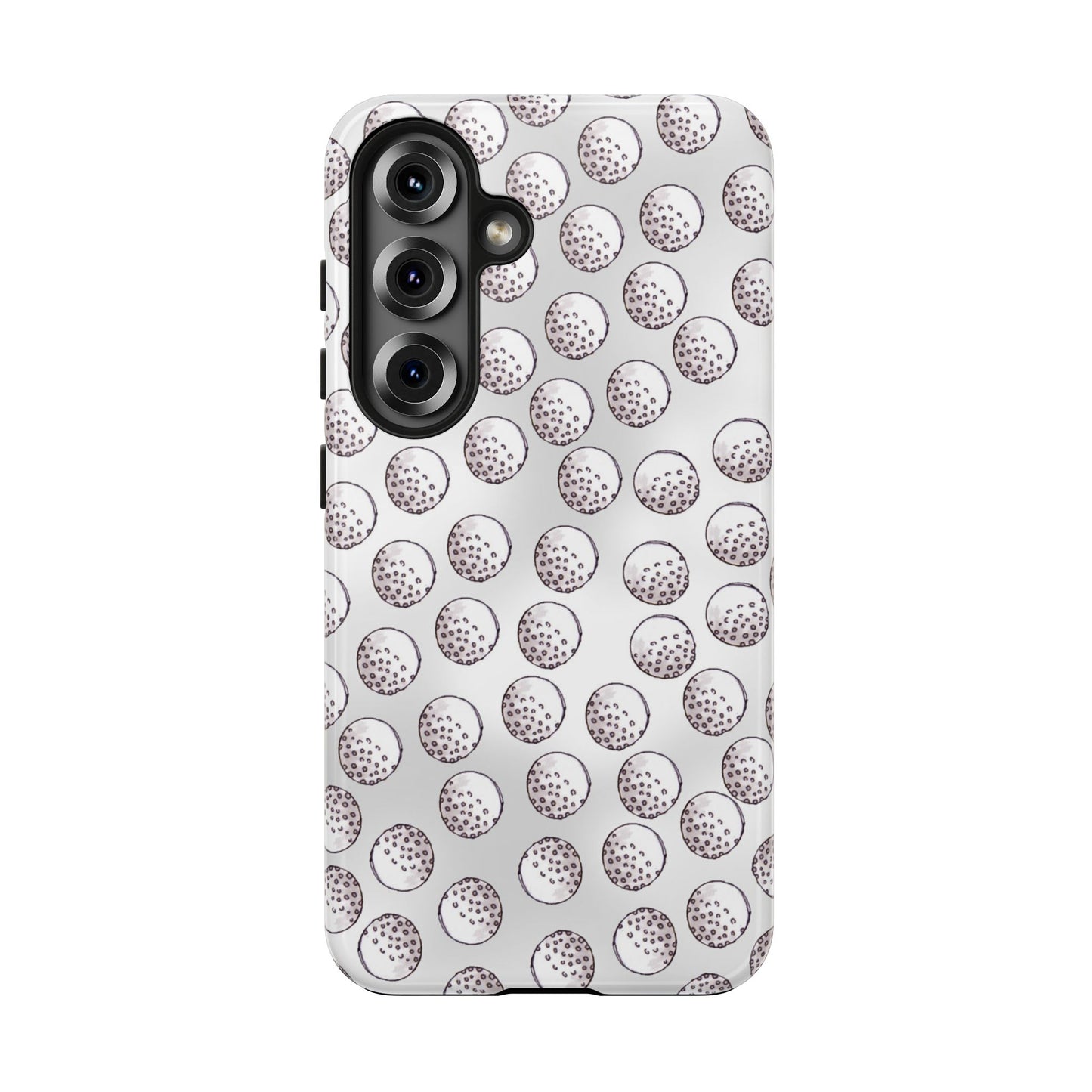 Ball Dots Gray Phone Case