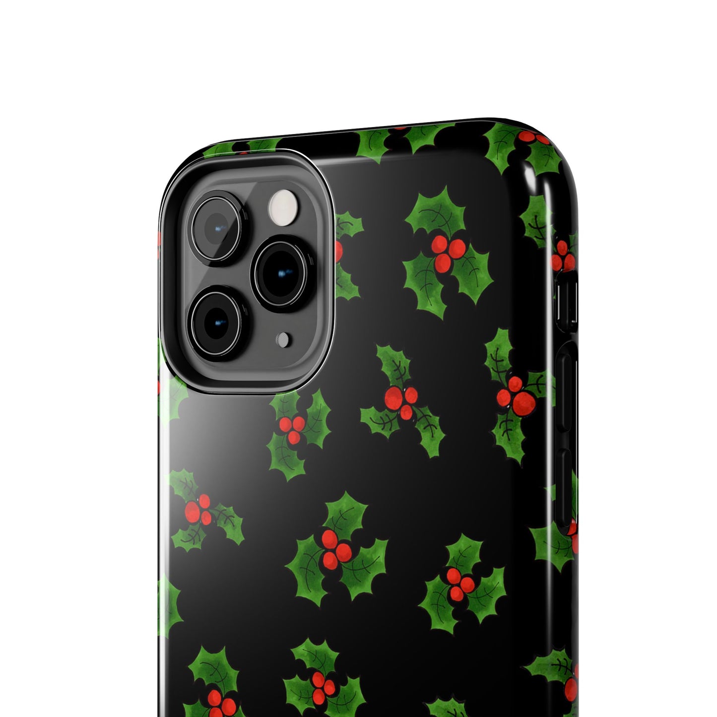 Lotsa Holly Black Phone Case