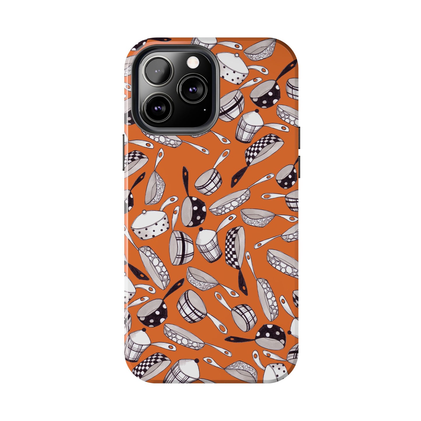 Pots & Pans Flyin' Orange Phone Case