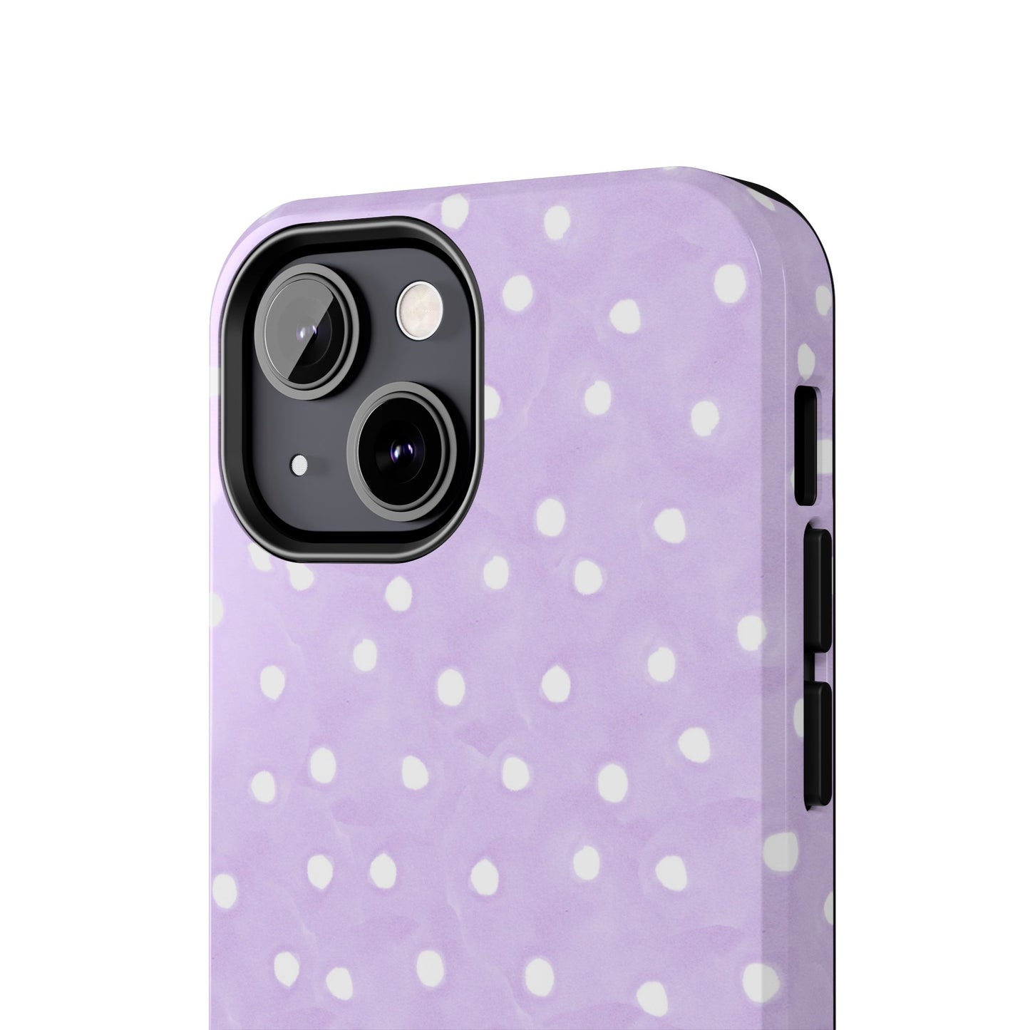 Space Dots Lilac / White Phone Case