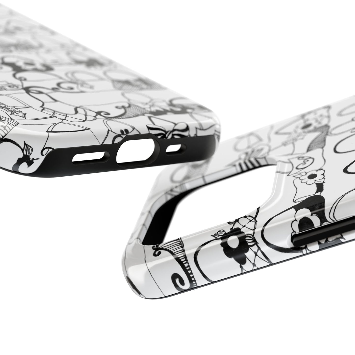 Purse Shelf White Phone Case