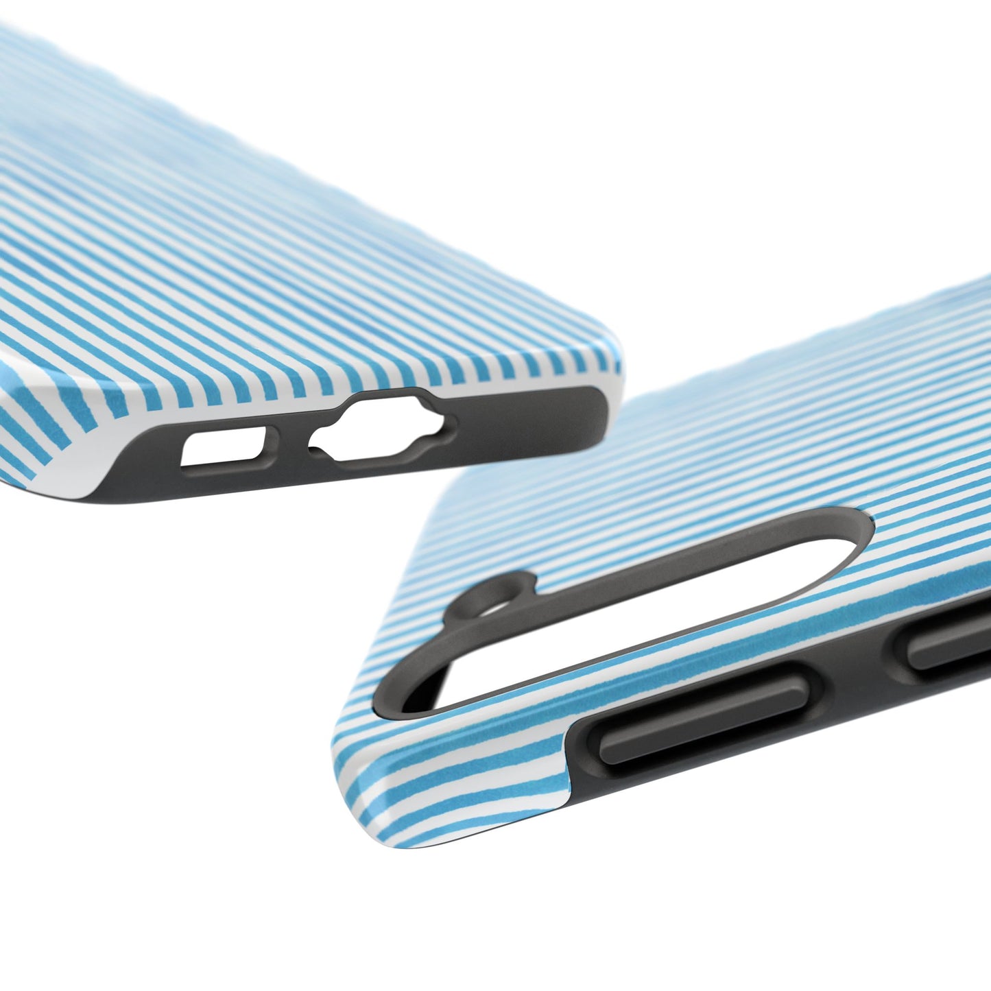 Lazy Stripe Turquoise Phone Case