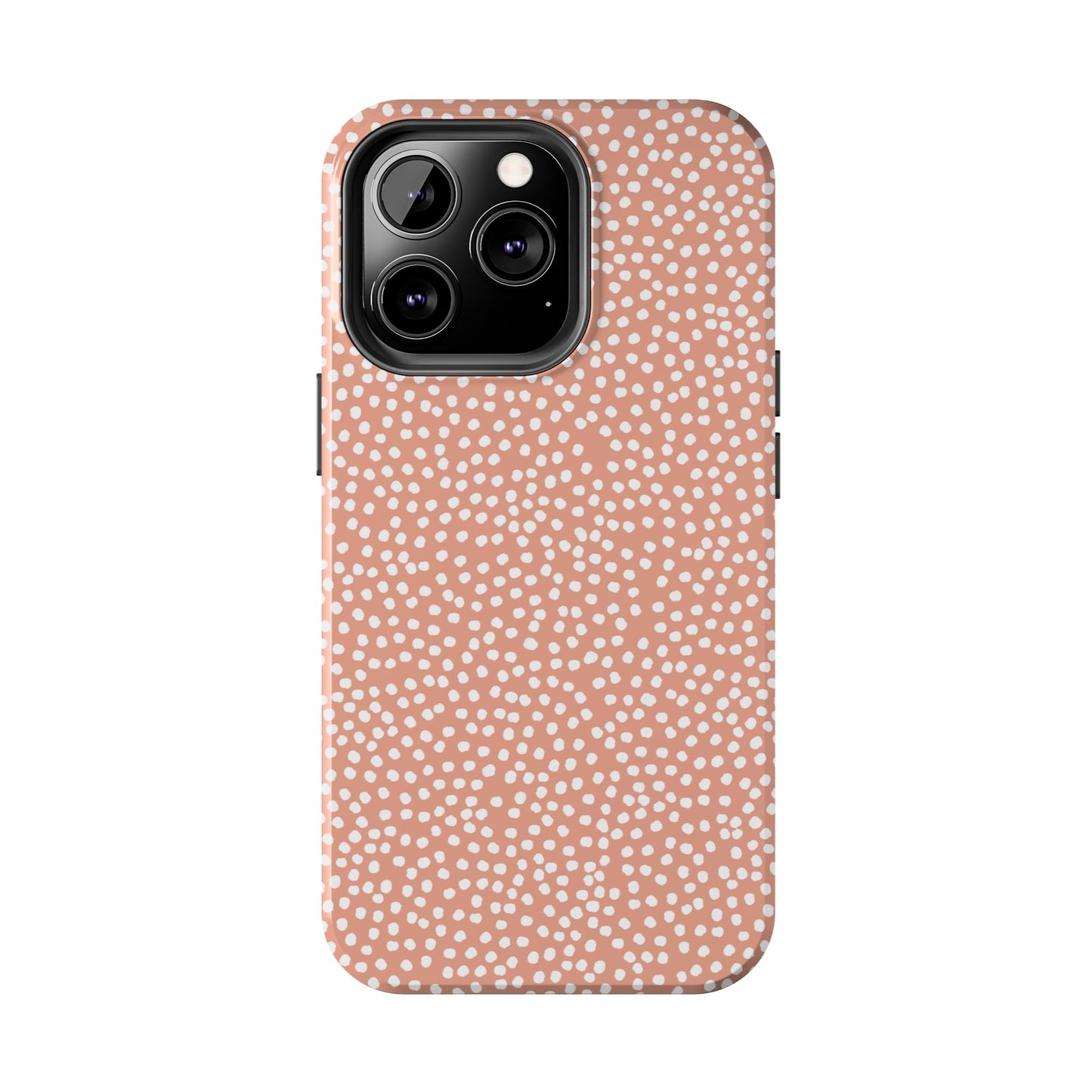 Bitty Dots Melon / White Phone Case