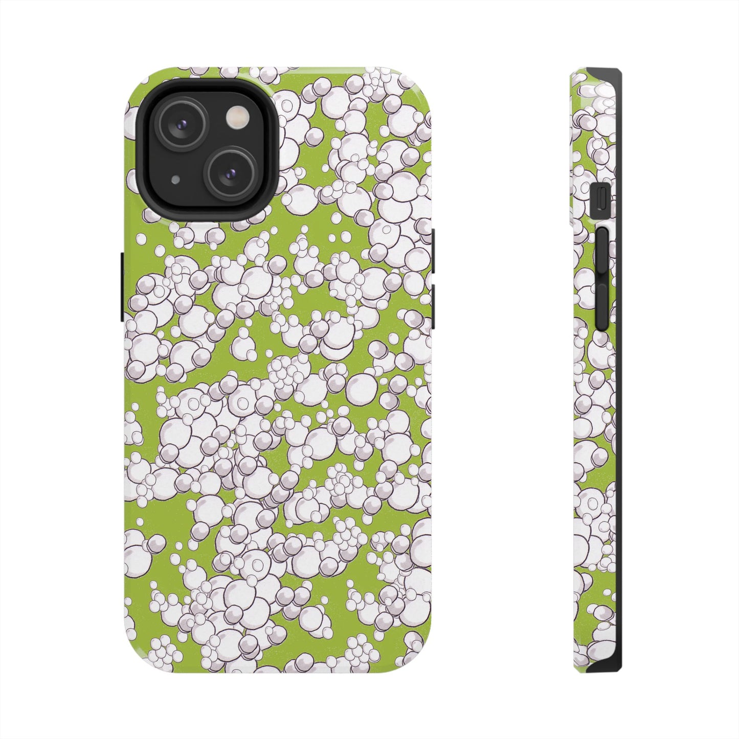 Bubble Dots Green Phone Case