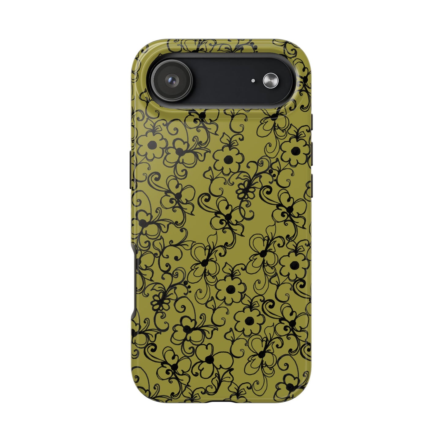 Daisy Jungle Green Phone Case