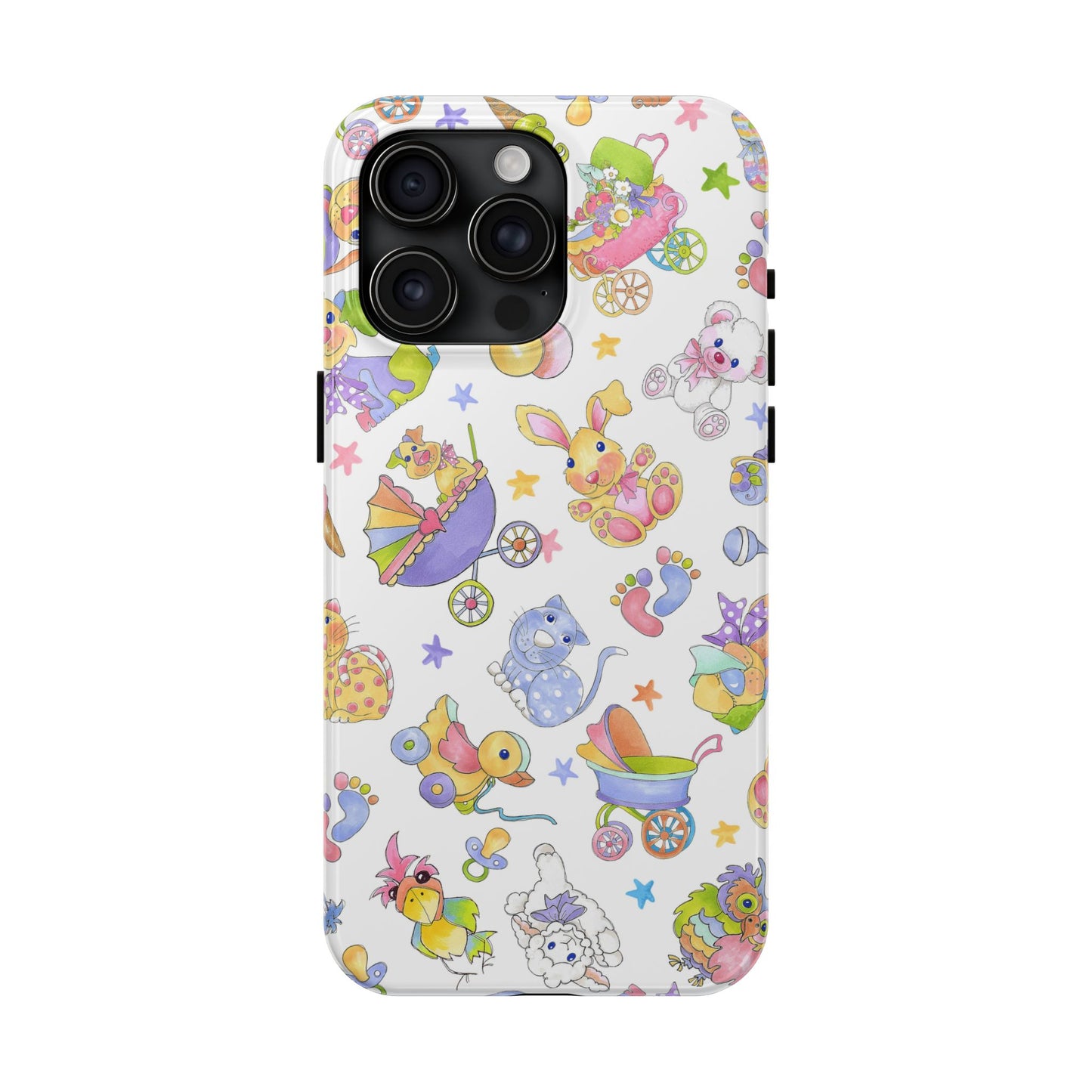 Busy Baby White Phone Case