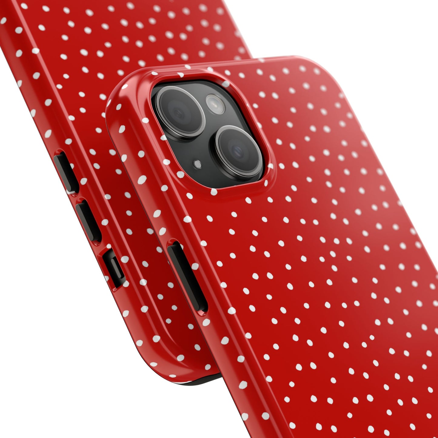 Dinky Dots Red / White Phone Case