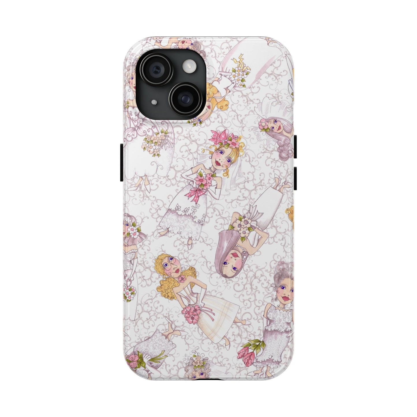 Bridal Scroll Phone Case