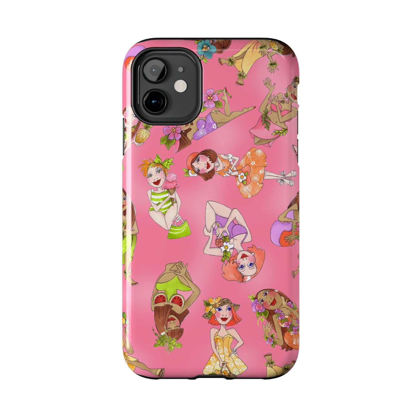 Island Toss Pink Phone Case