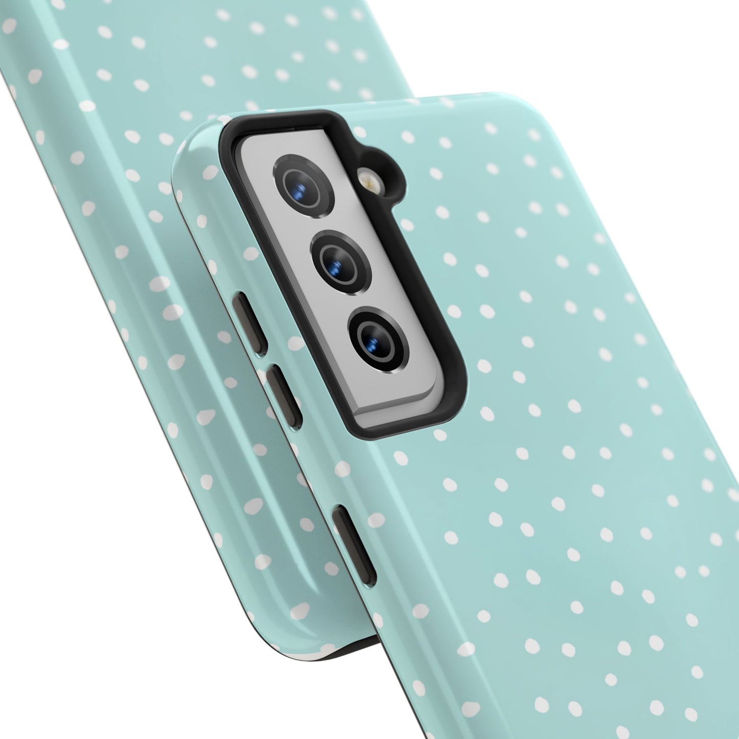 Petite Dots Seafoam / White Phone Case