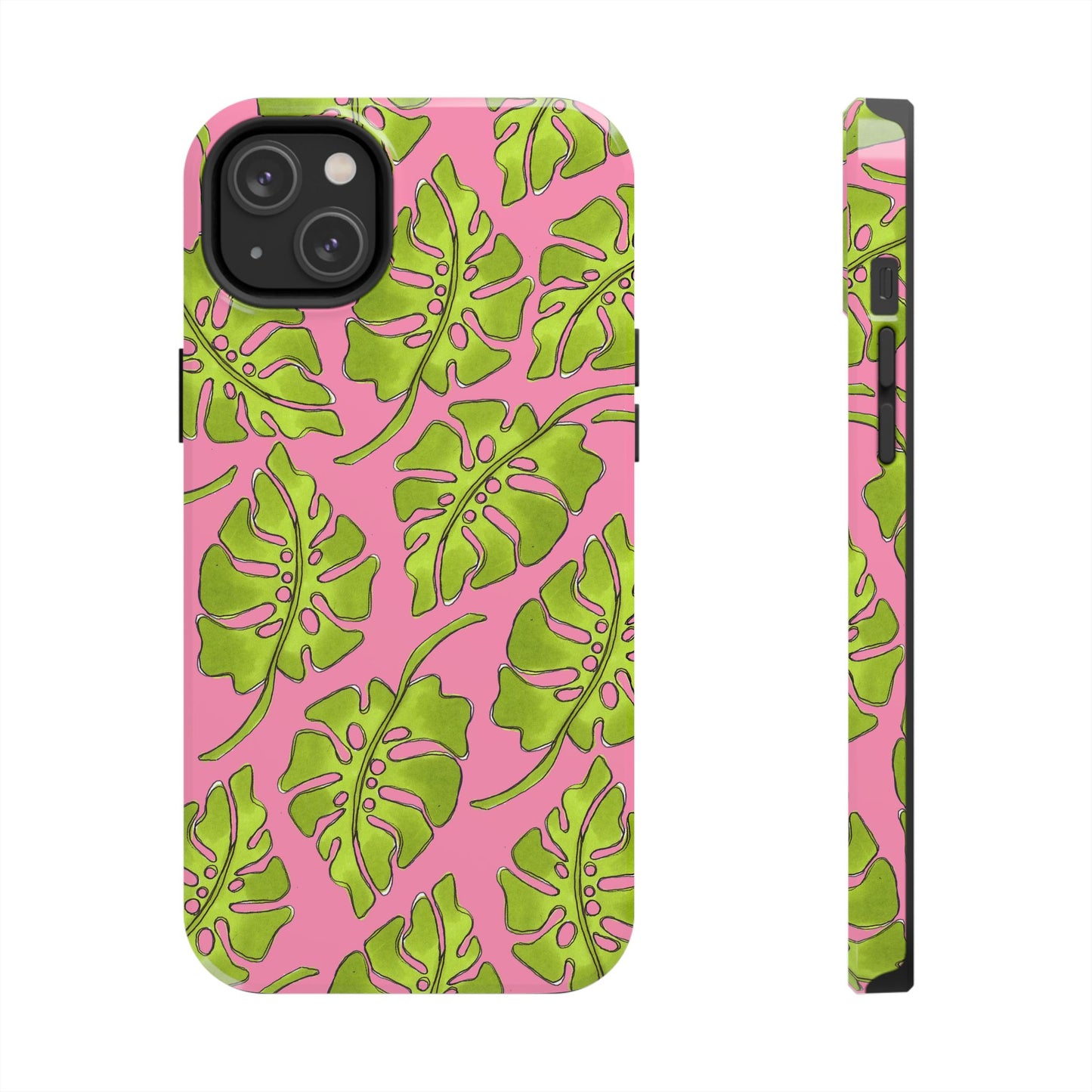 Big Leaf Pink Phone Case