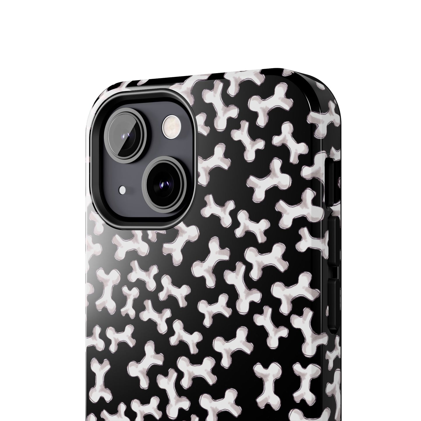 Bones a Lot Black Phone Case