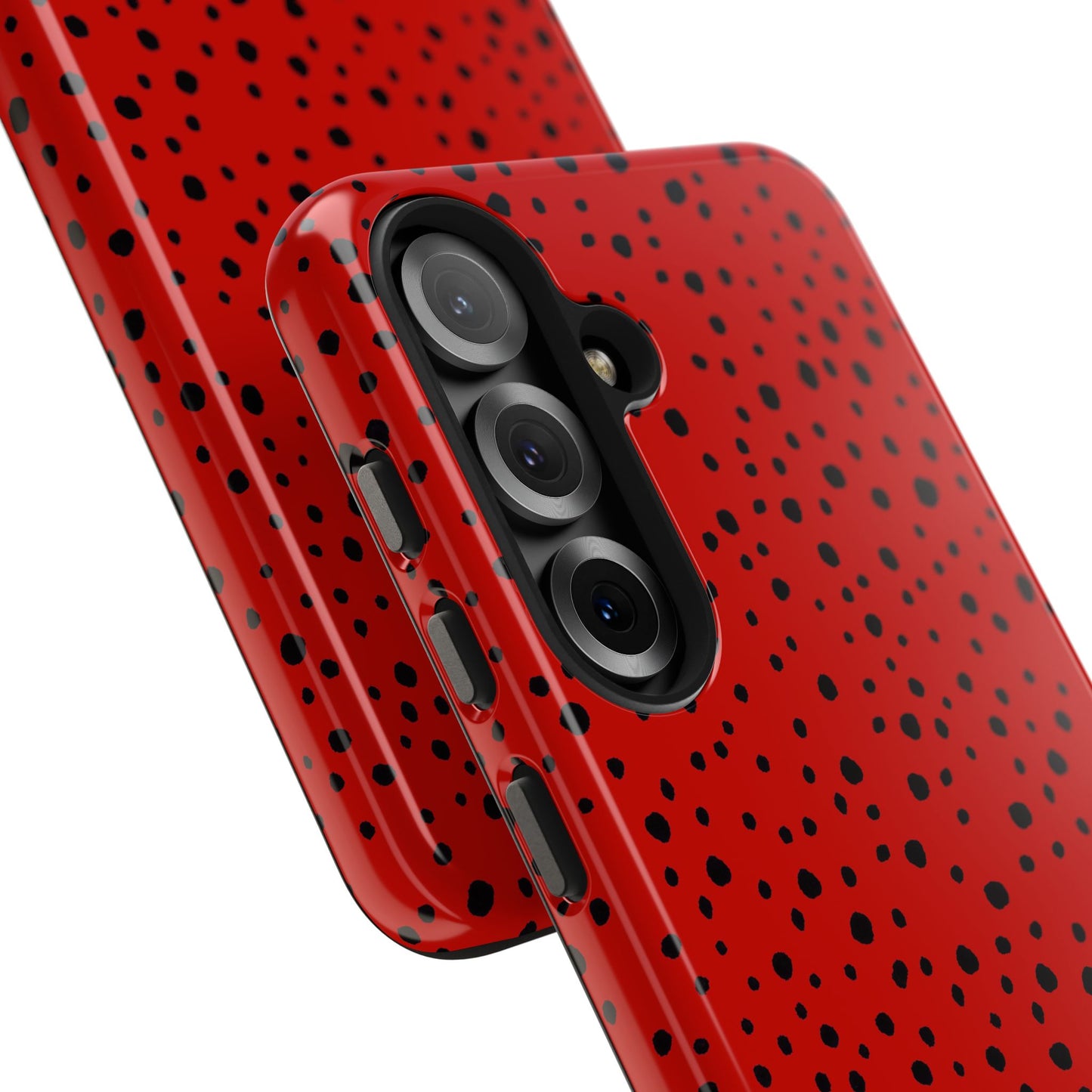 Pepper Dots Red / Black Phone Case