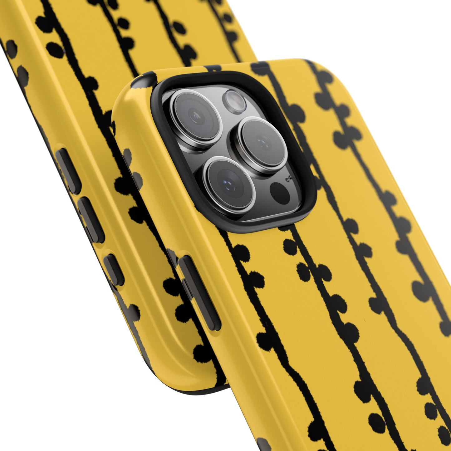 Loopy Stripe Yellow Phone Case
