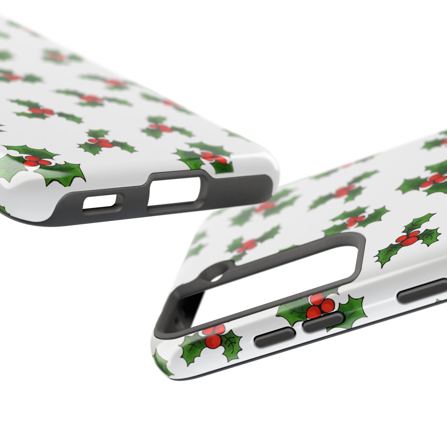 Lotsa Holly White Phone Case