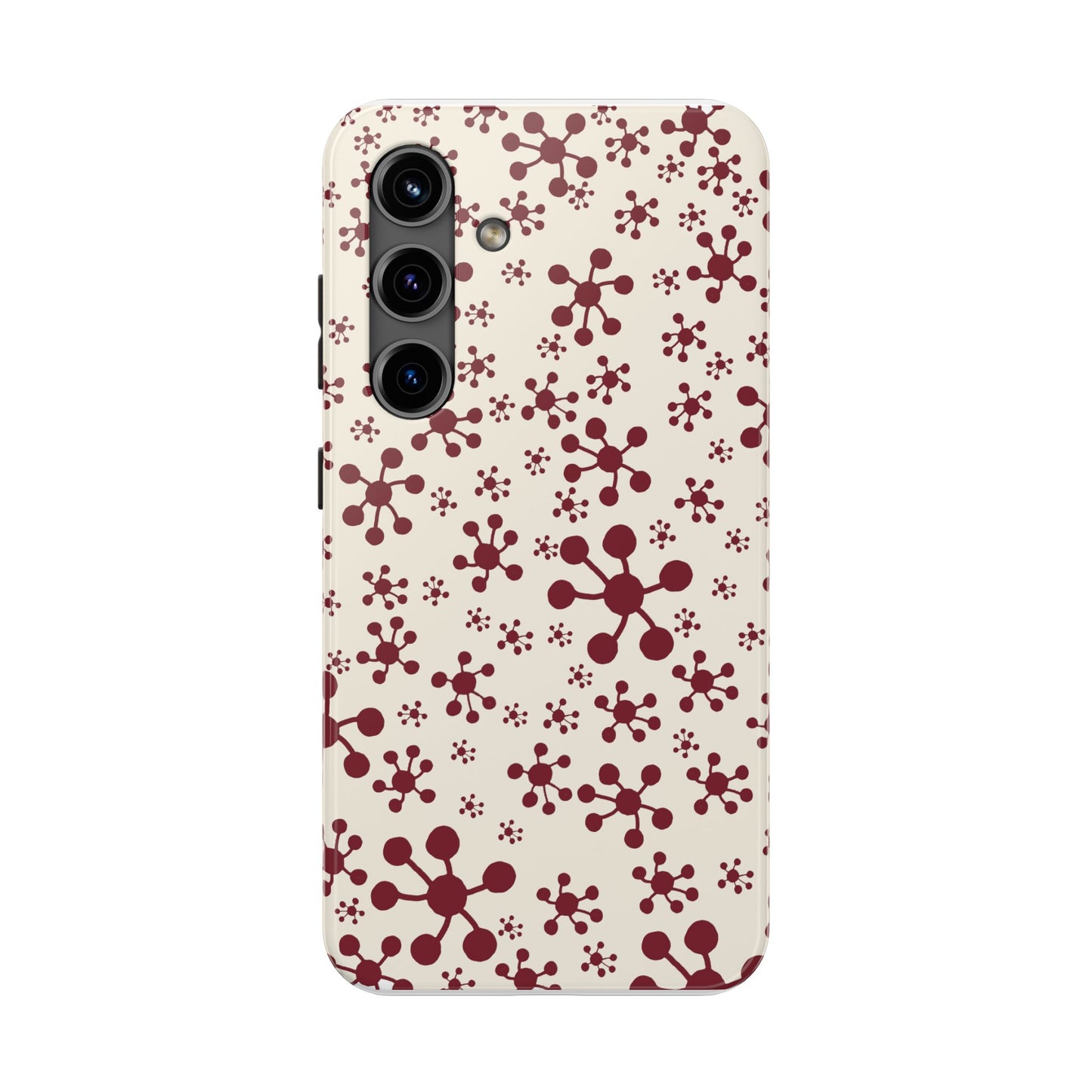 Jacks Ivory / Red Phone Case