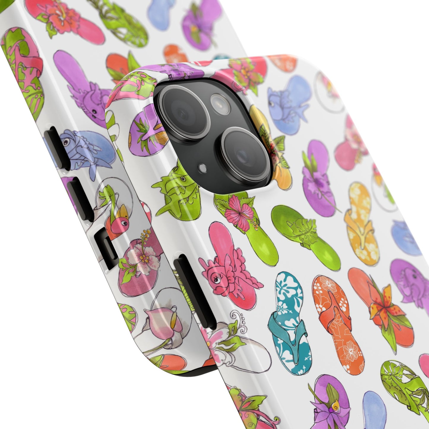 Fun Flops White Phone Case