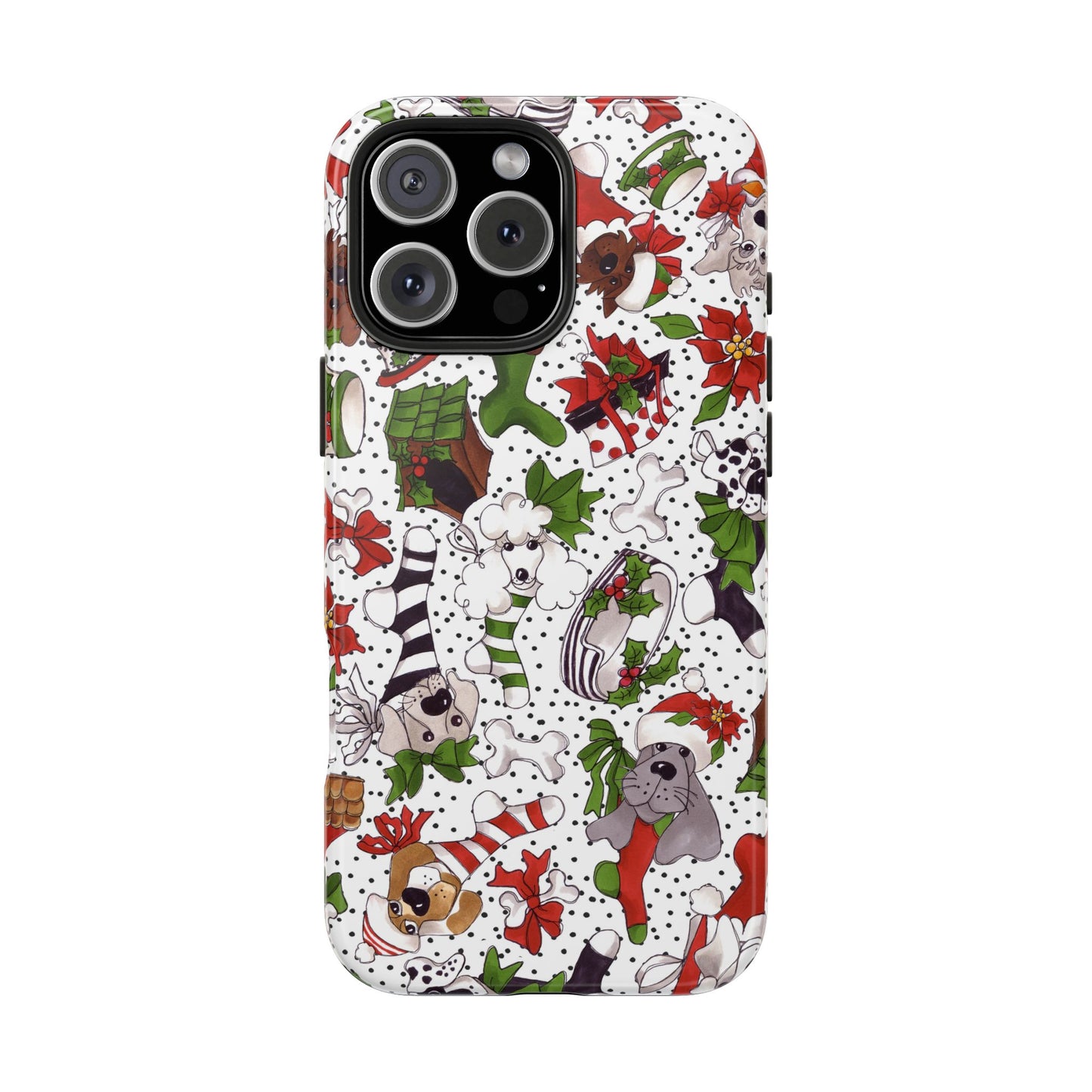 Holiday Fun Toss White Phone Case
