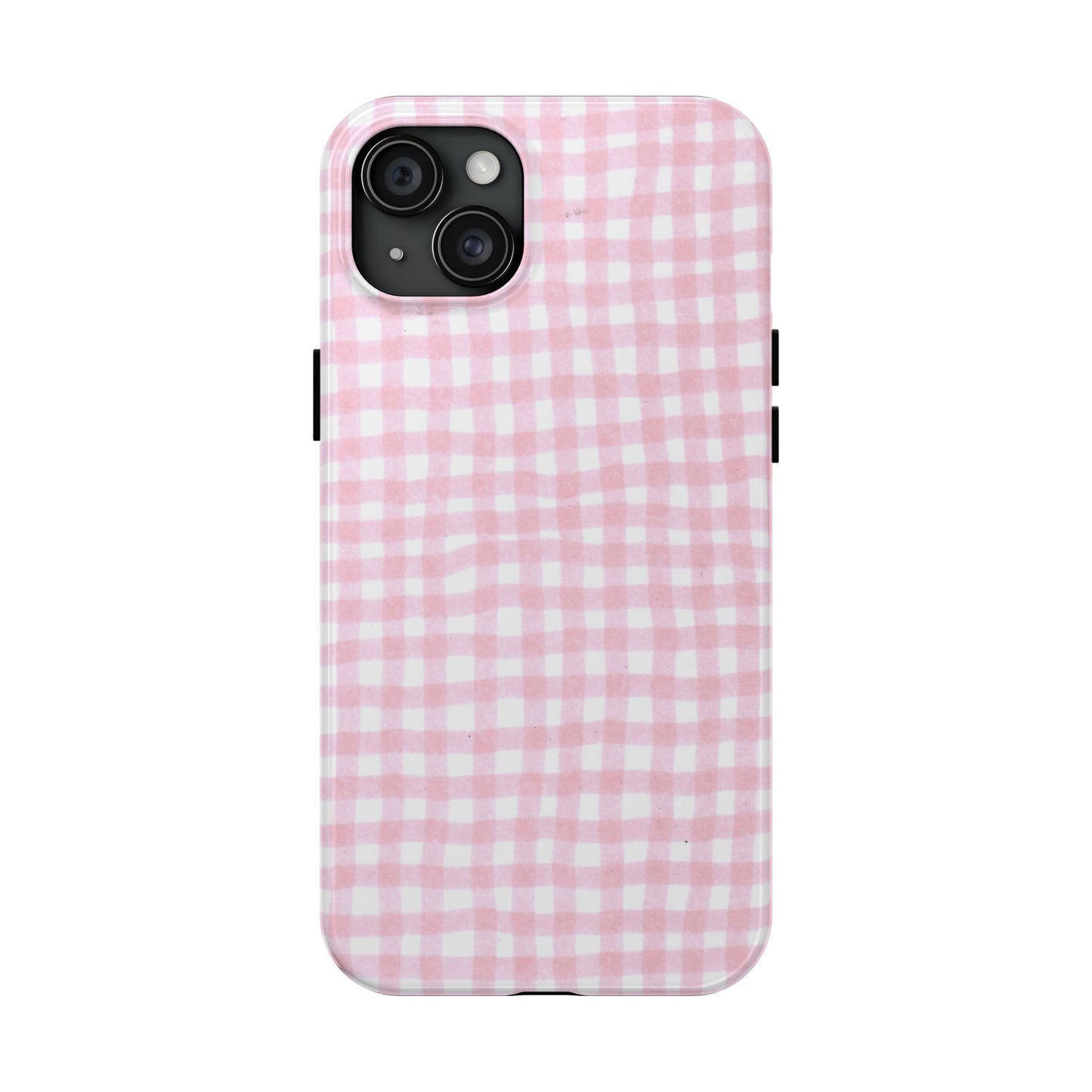Wonky Chipper Check Pink Phone Case