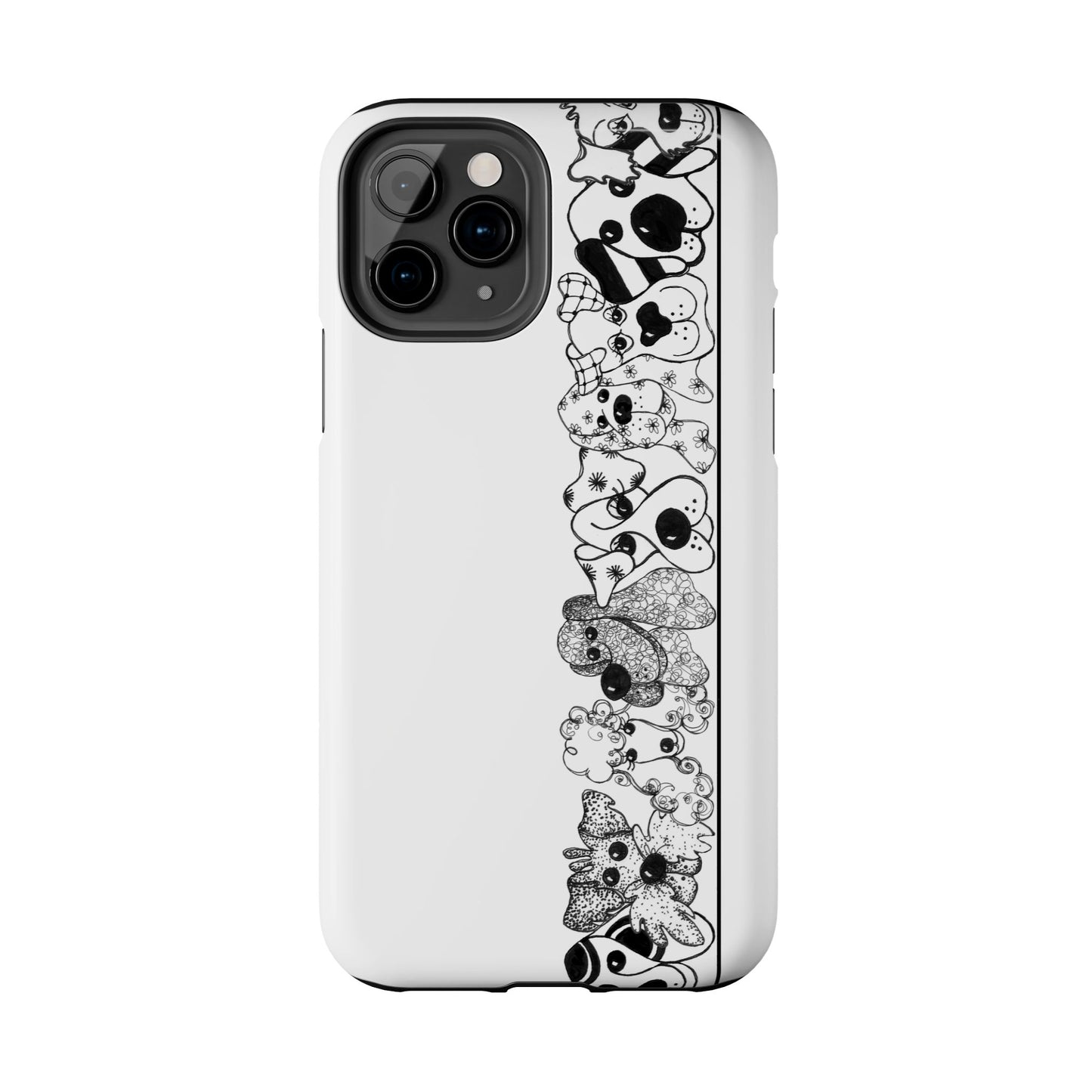 Doggie Dear Border Phone Case