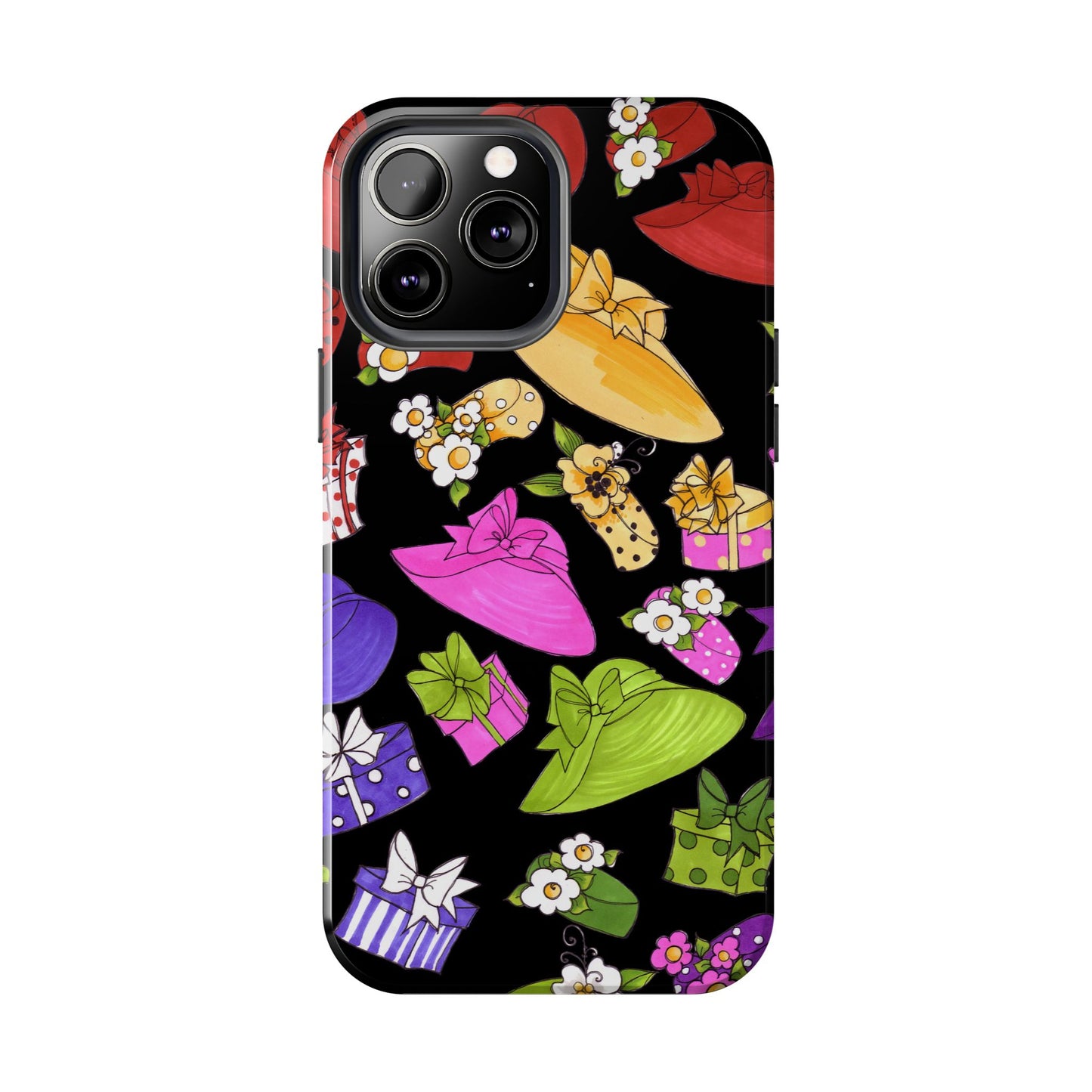 Accessories Tossed Black Phone Case