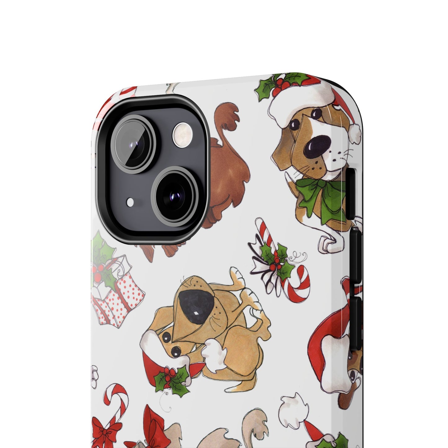 Doggie Toss White Phone Case