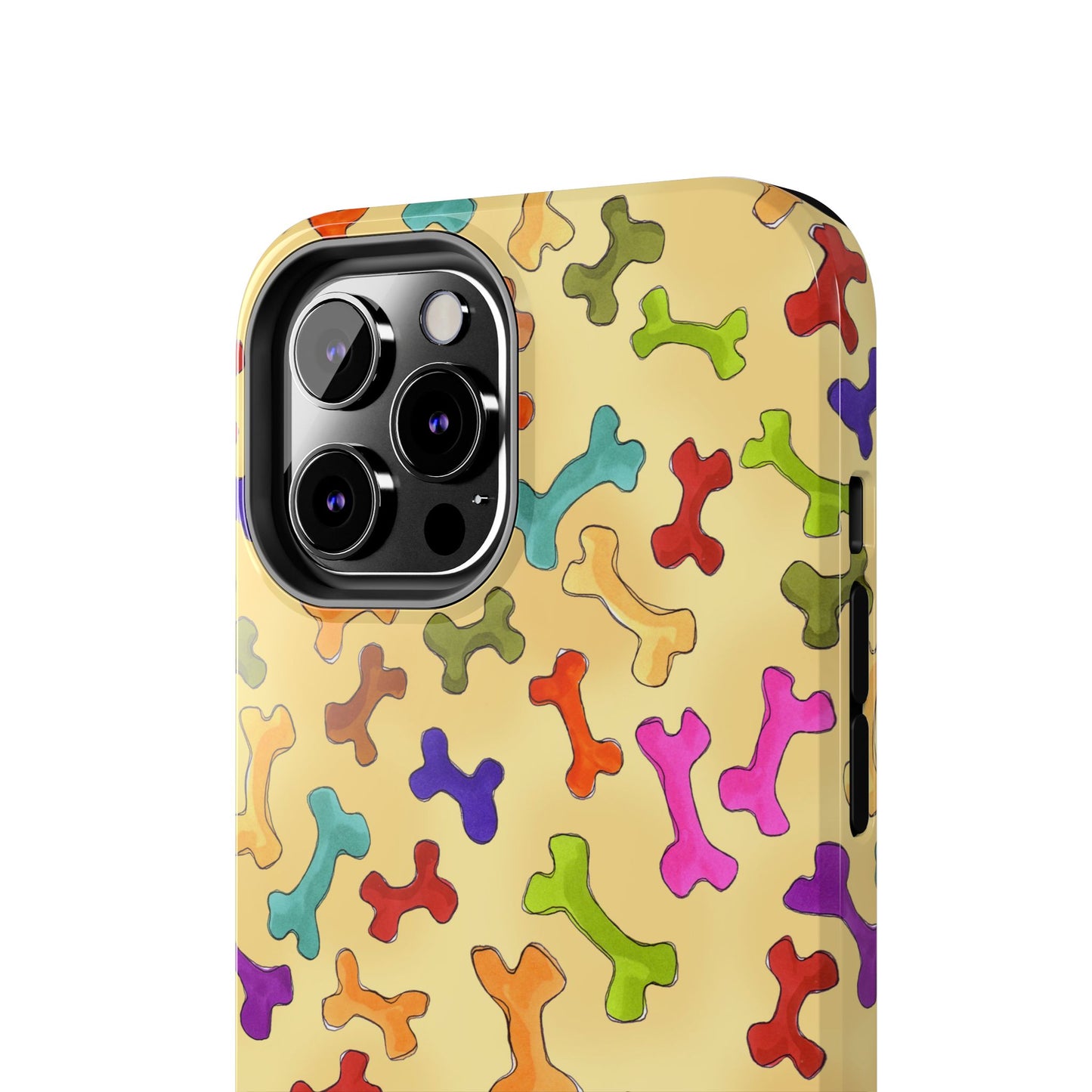Happy Bones Yellow Phone Case