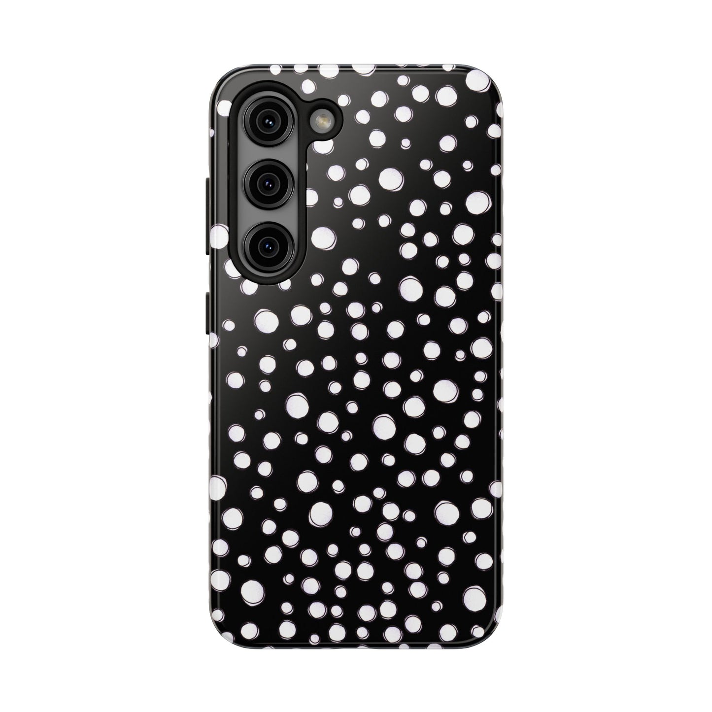 Pot Dots Black Phone Case