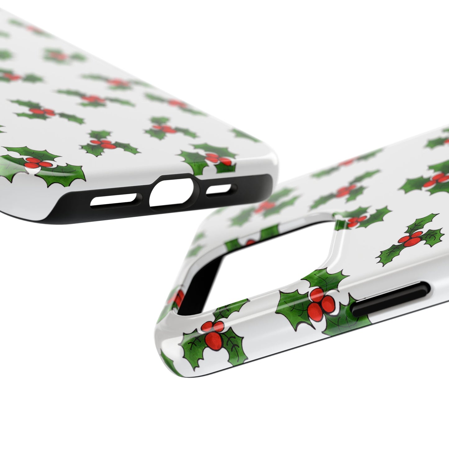 Lotsa Holly White Phone Case