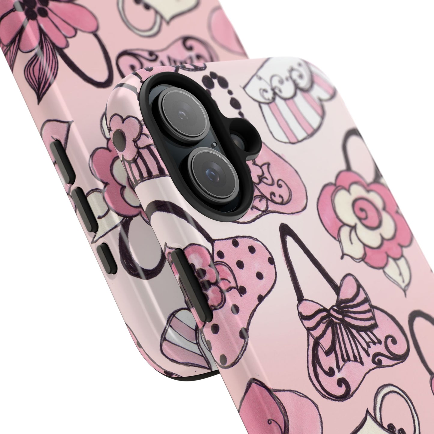 Cat Bags Pink Phone Case