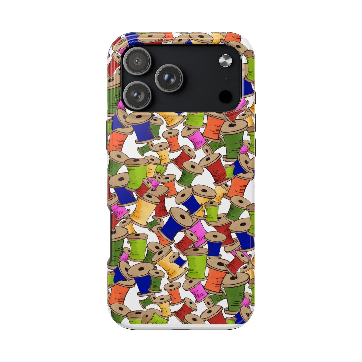 Spoolopoly White Phone Case