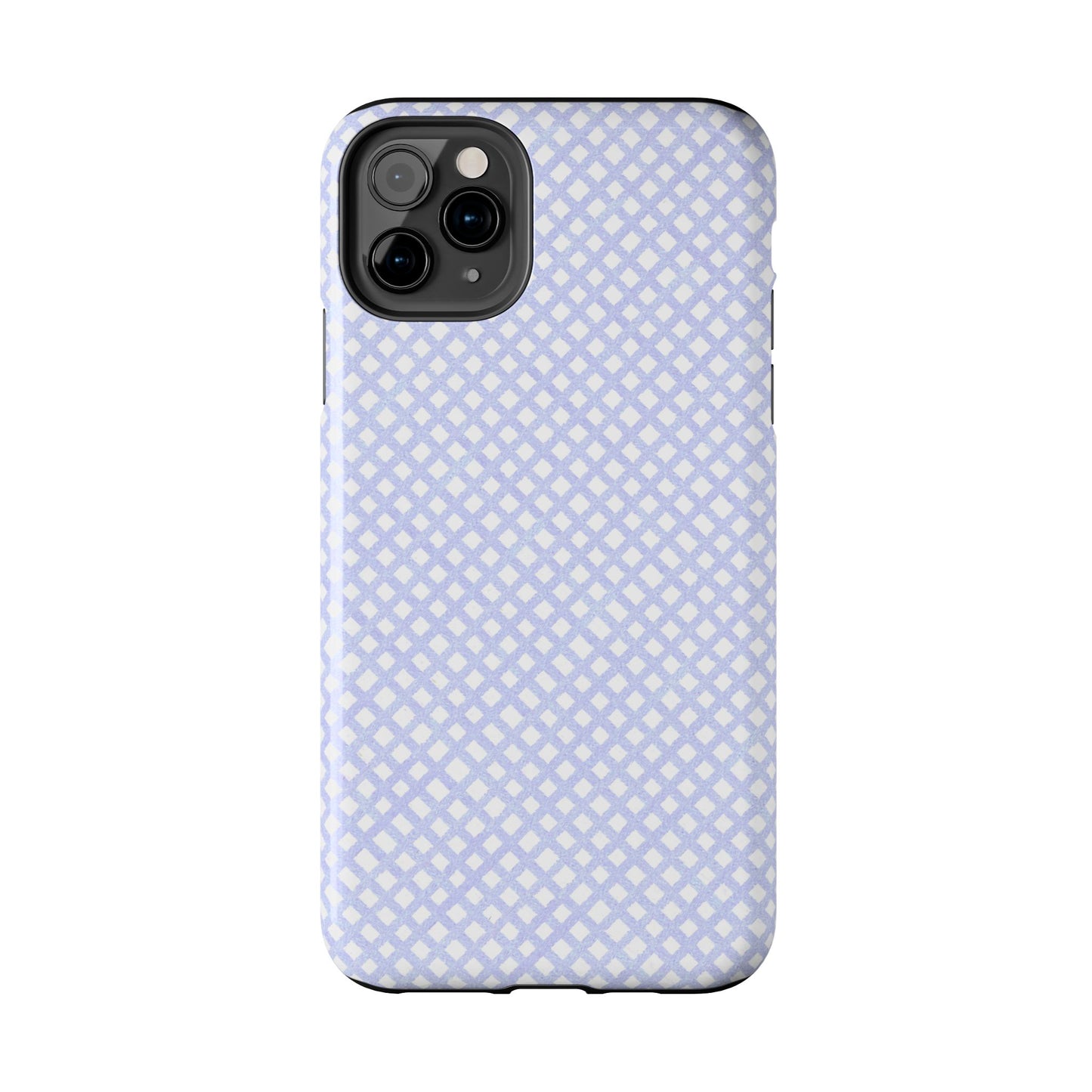 Bias Check Light Blue Phone Case