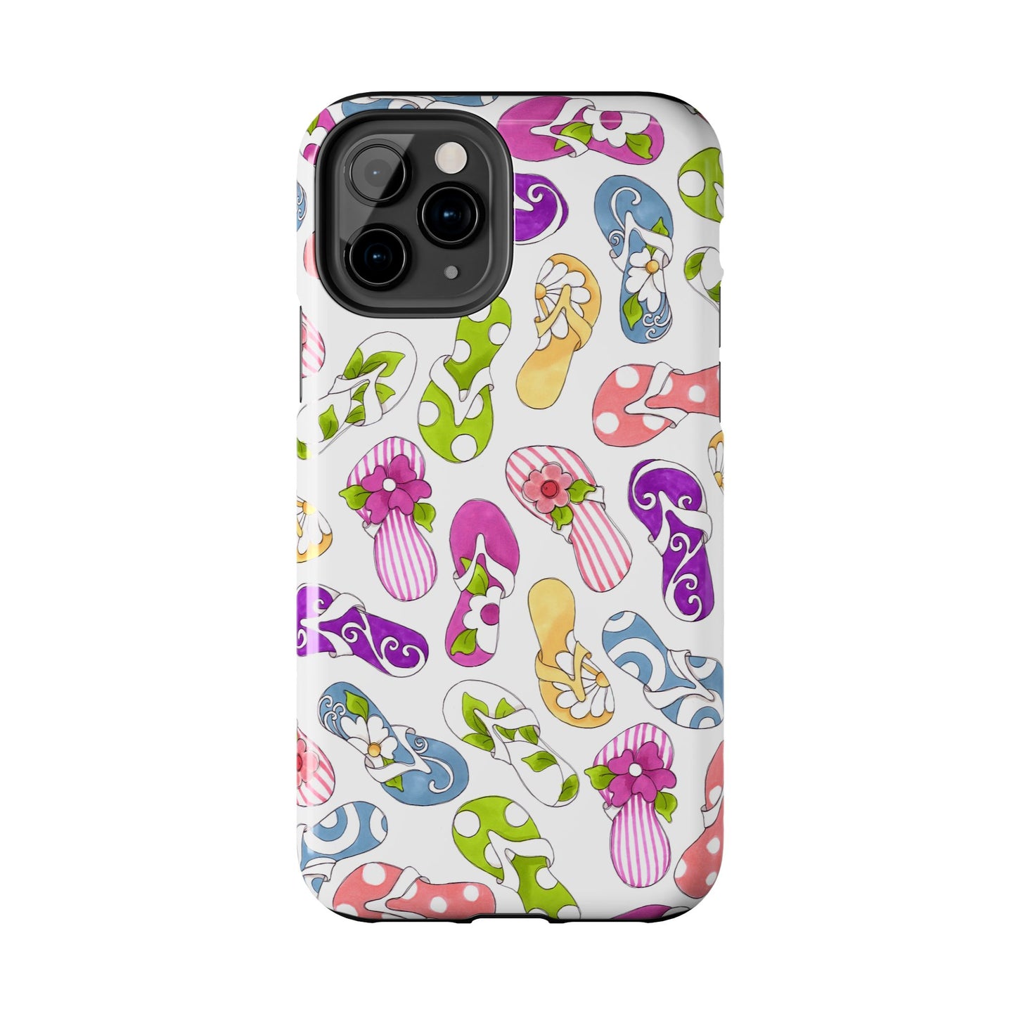 Flip Flops White Phone Case