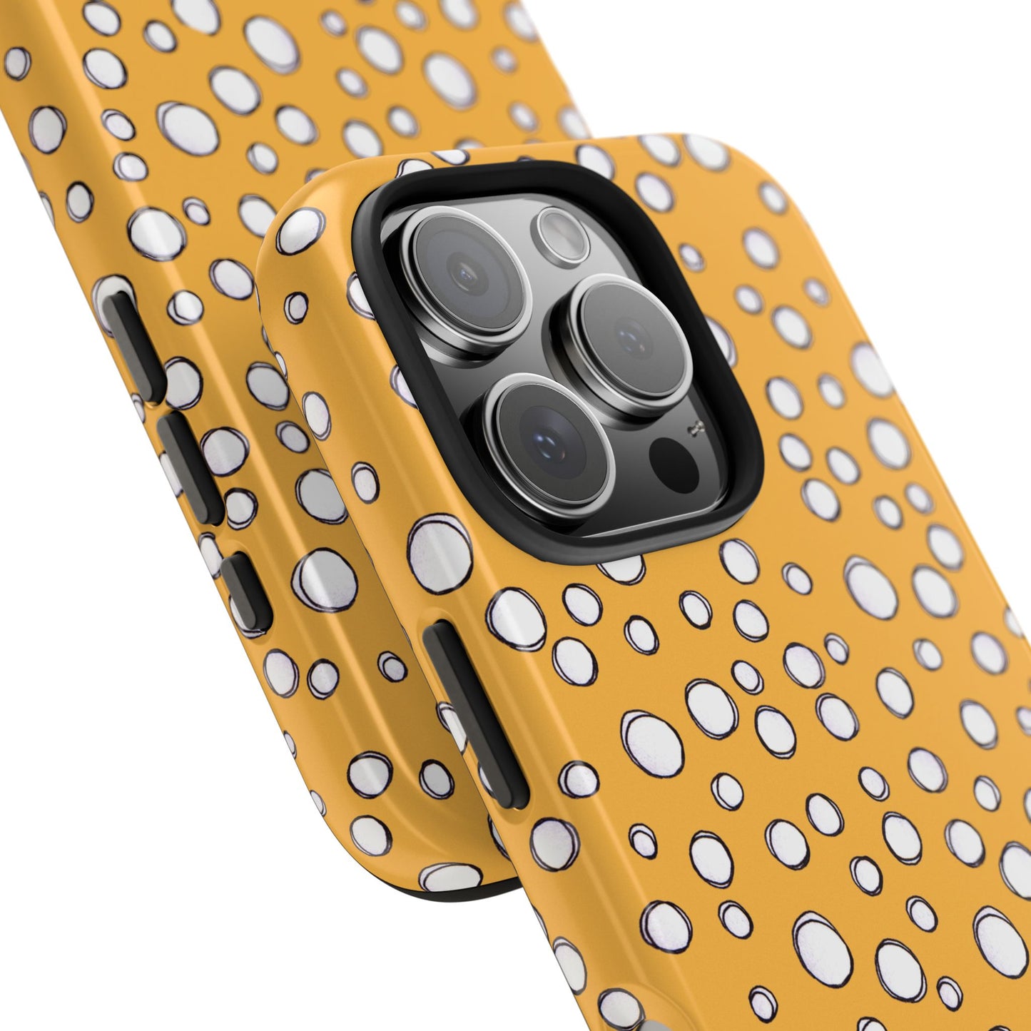 Pot Dots Yellow Phone Case