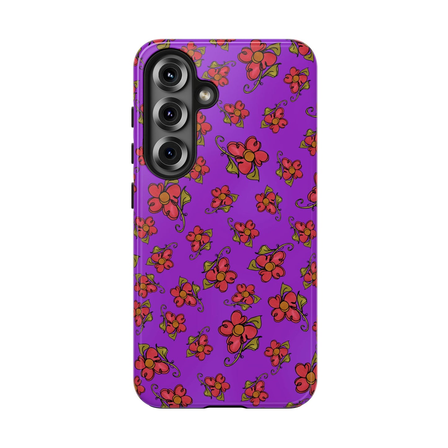Daisy Caper Purple Phone Case