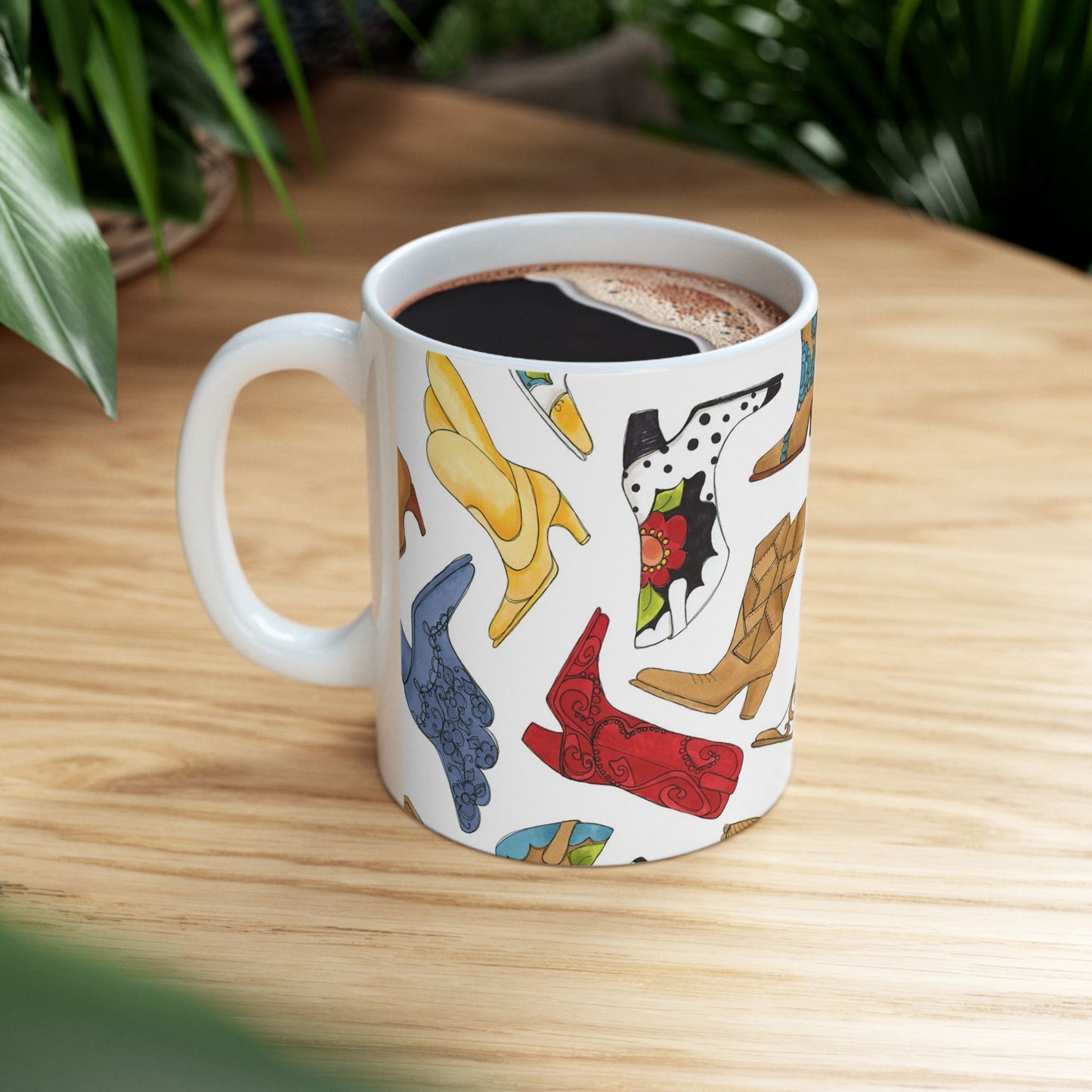 Bootery White Cup