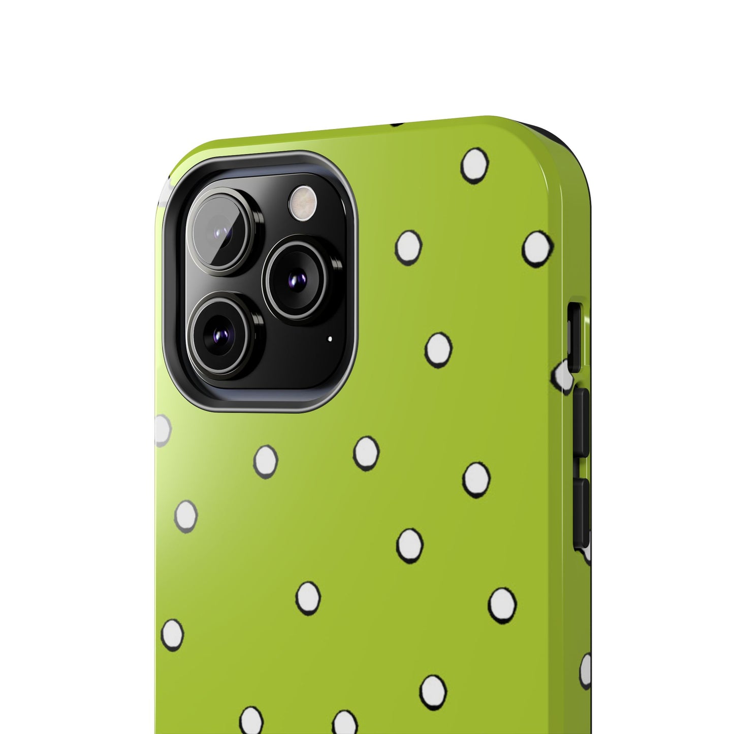 Lime Dots Phone Case