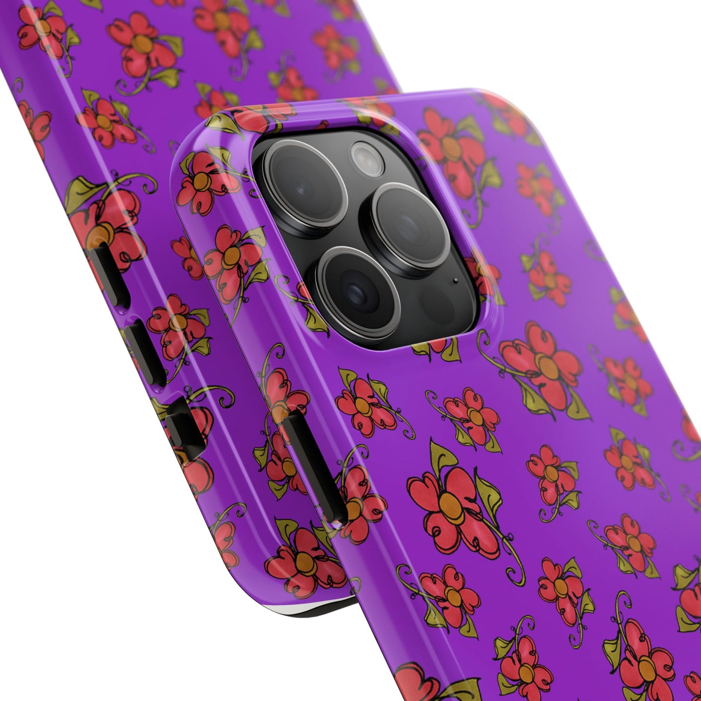 Daisy Caper Purple Phone Case