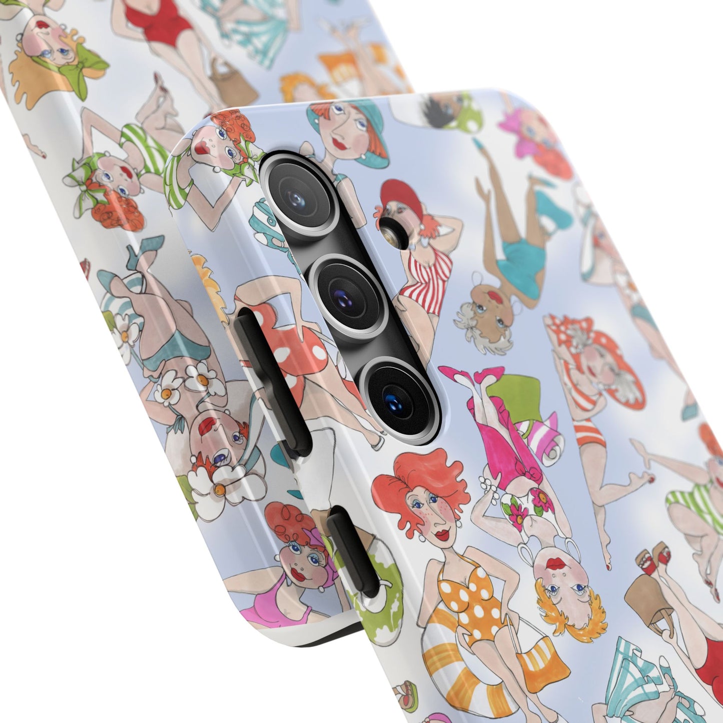 Tossed Fashionistas Phone Case