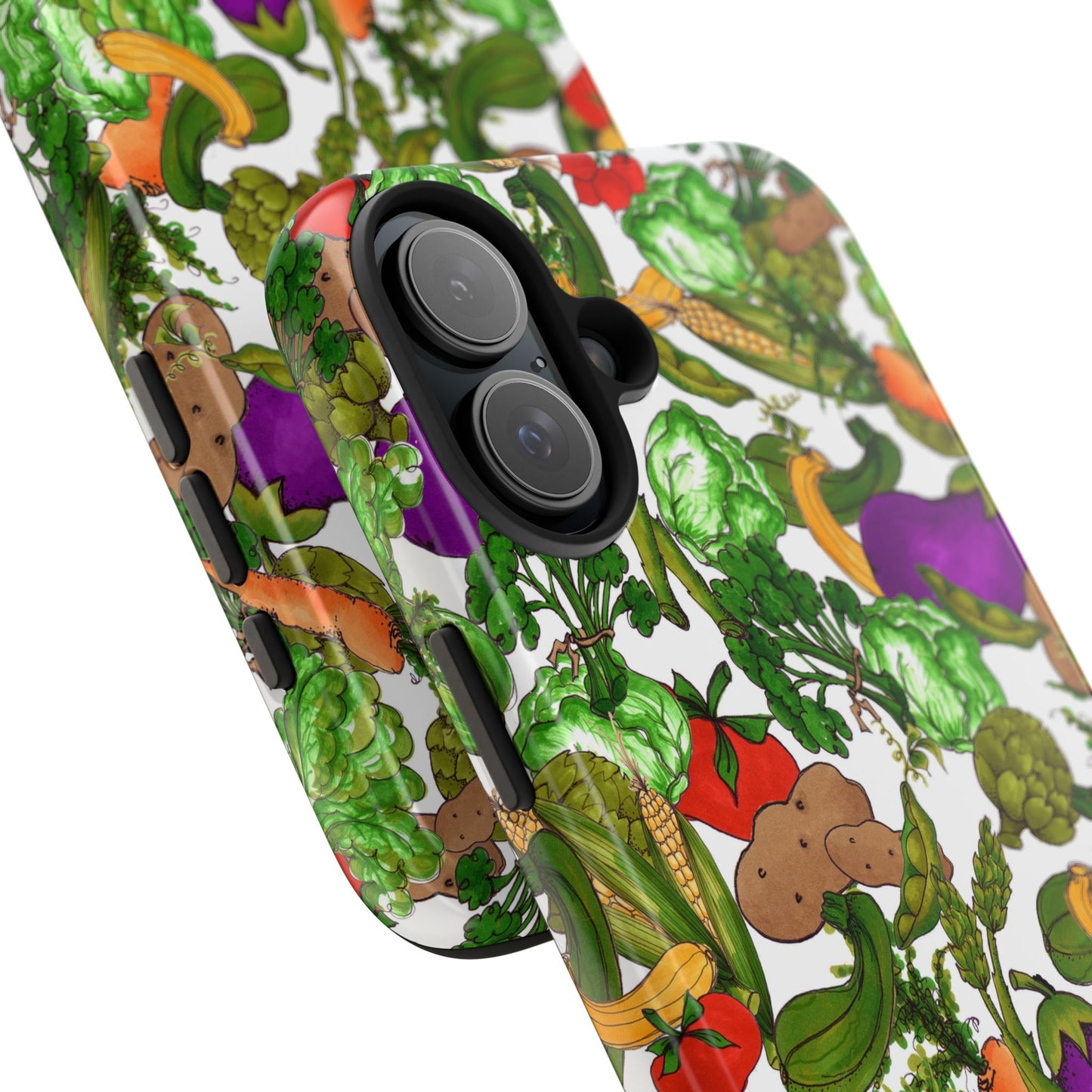 Veggie Jungle White Phone Case