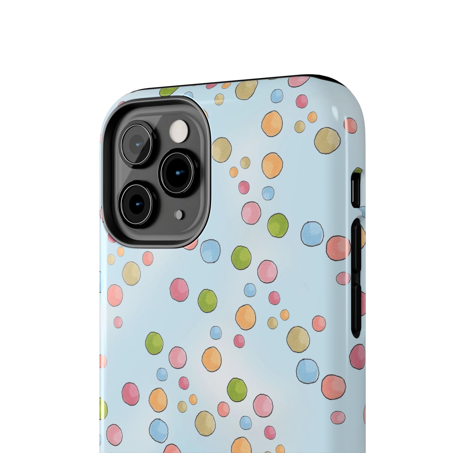 Clown Dots Blue Sky Phone Case